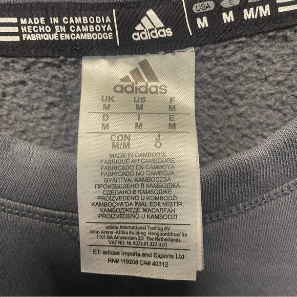 Adidas Grey Crewneck - Rebels - Medium - Picture 7 of 7